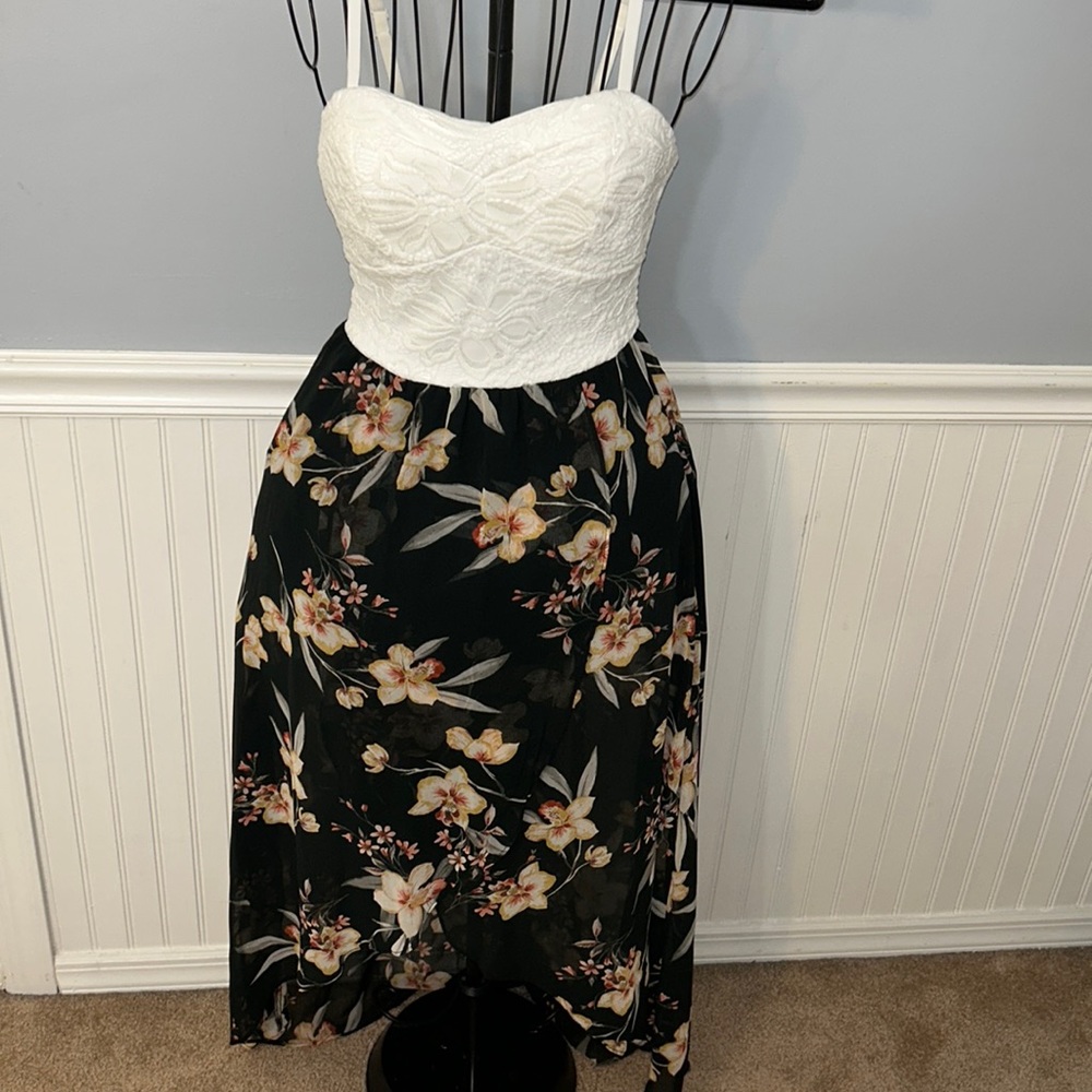 Lily Rose Long Floral Dress